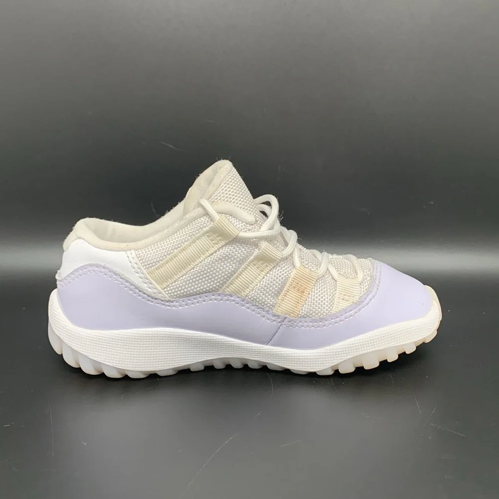 Jordan 11 Retro Low Pure Violet Shoes 645107-101‎ Toddler Sz 9C EU 26